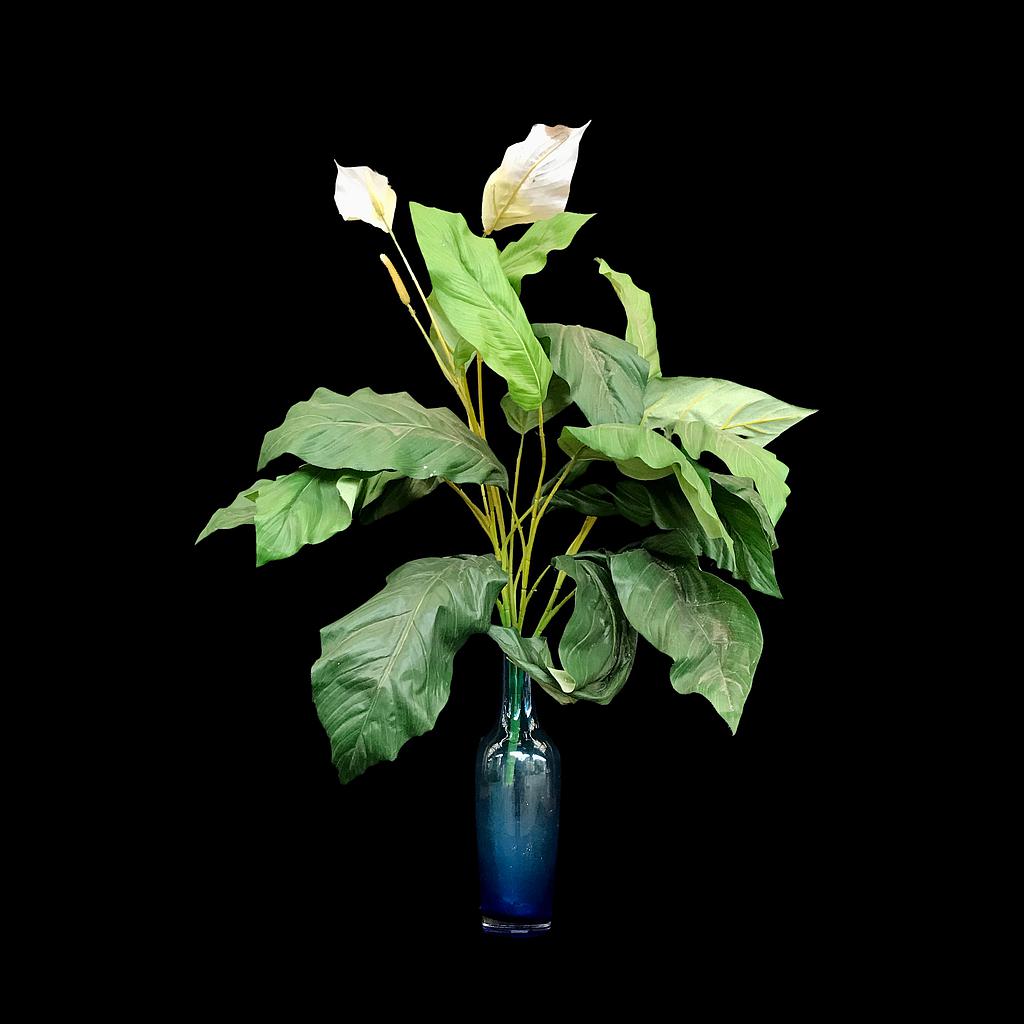 Künstliche Trauerlilie in Vase