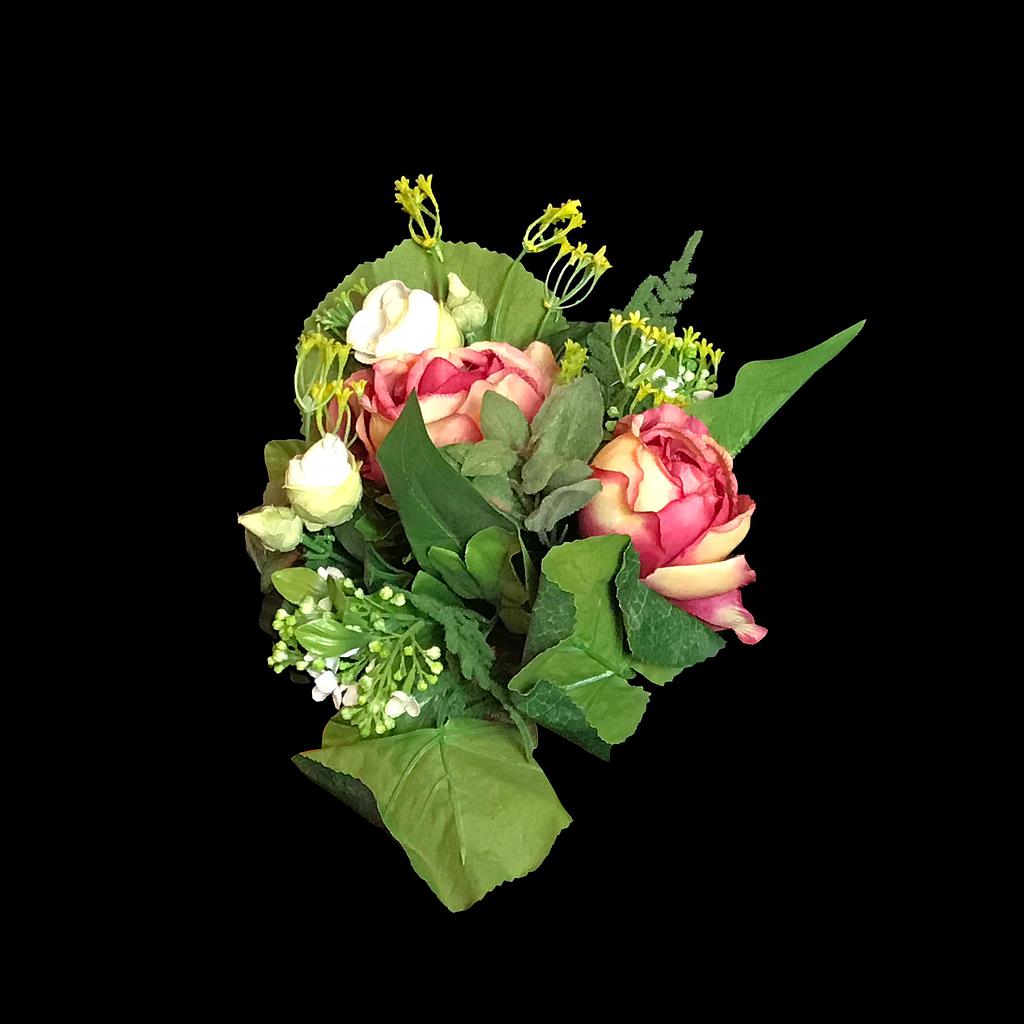 diverse bunte Blumensträusse, kleine Größe