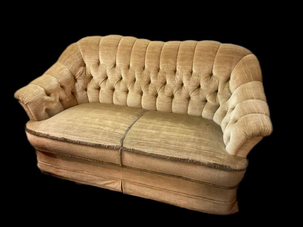 Miete - Sofa, beige, Zweisitzer