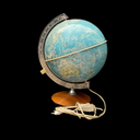 Geografischer Globus beleuchtet 30cm