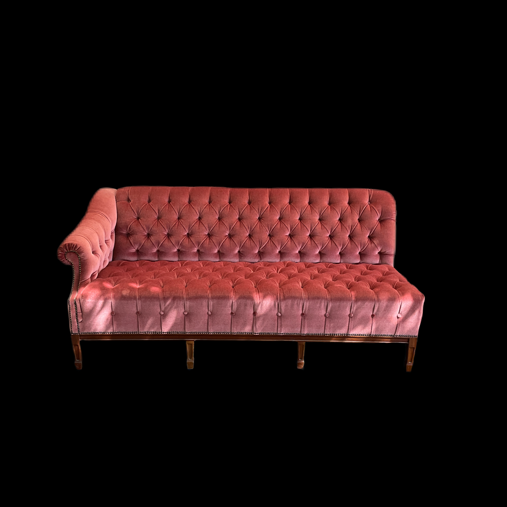 SOFA ROSA SAMT CHESTERFIELD-POLSTER 3-SITZER
