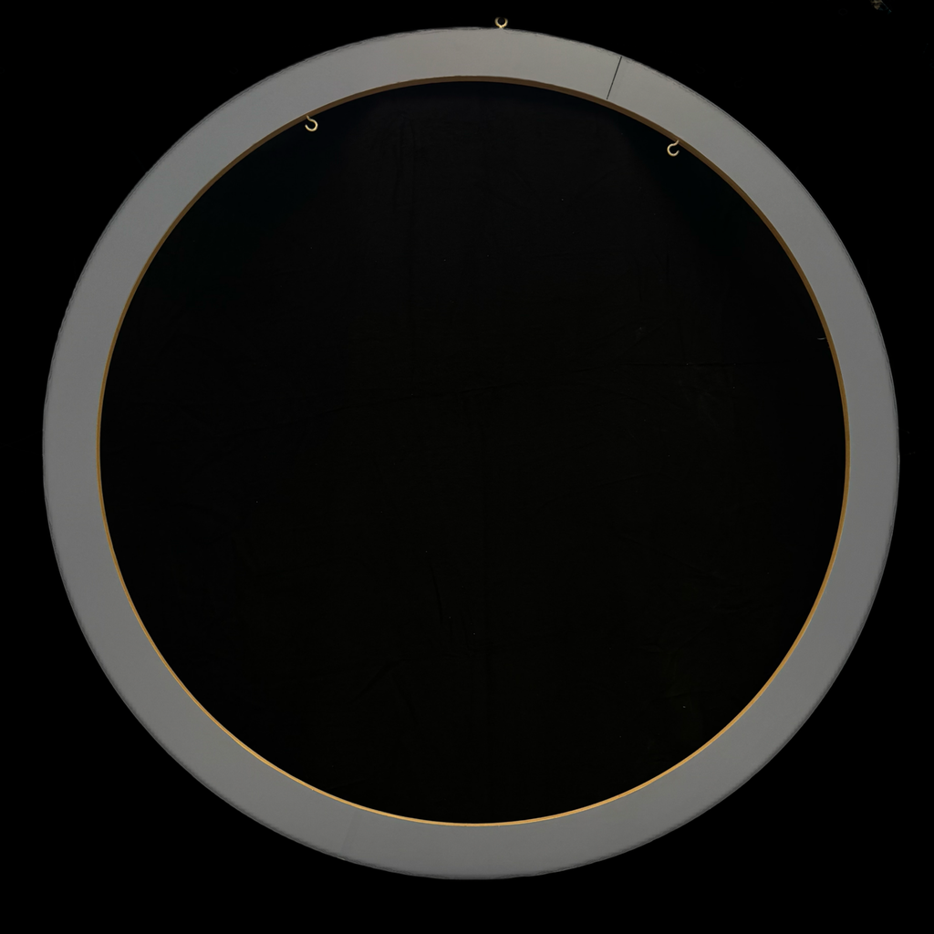 Ring, multiplex foliert blau, rosa, terrakotta, gelb