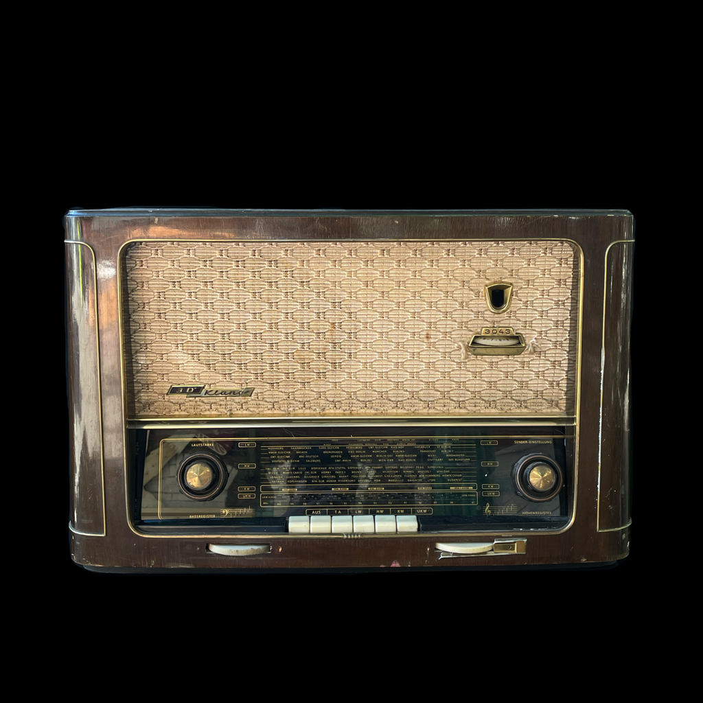 Großes Röhrenradio, 50er