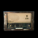 Großes Röhrenradio, 50er
