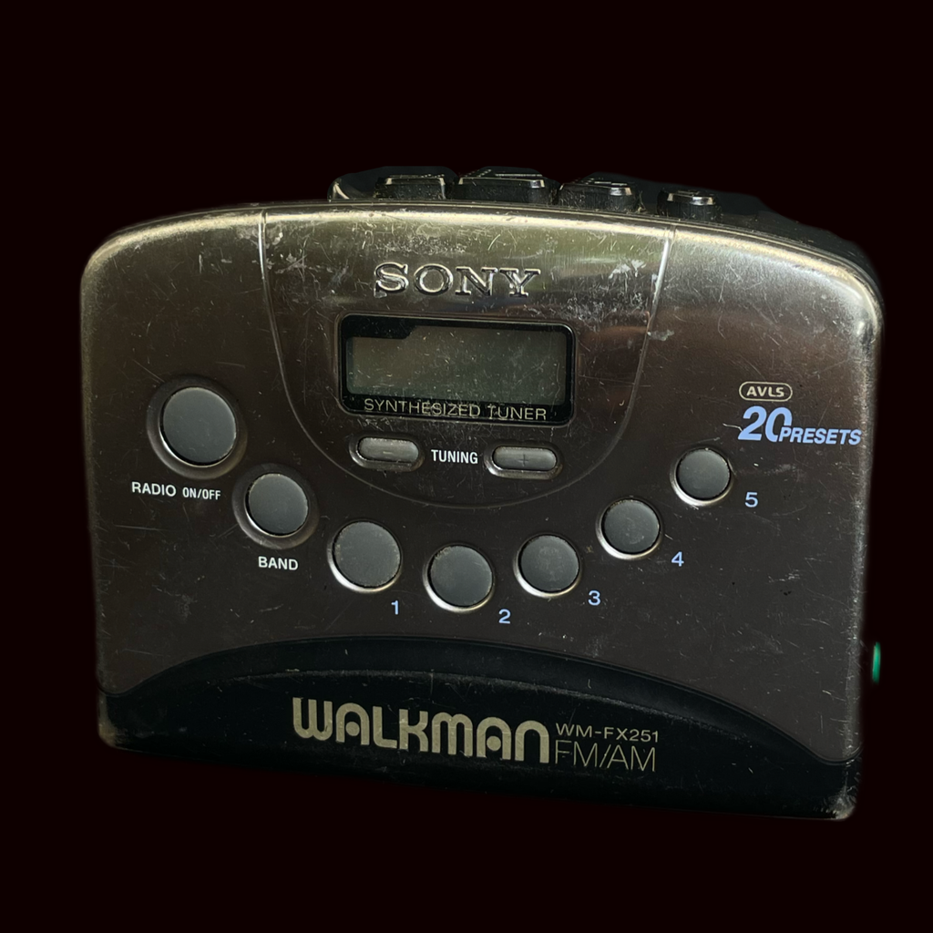Miete - Walkman mit Kassette 