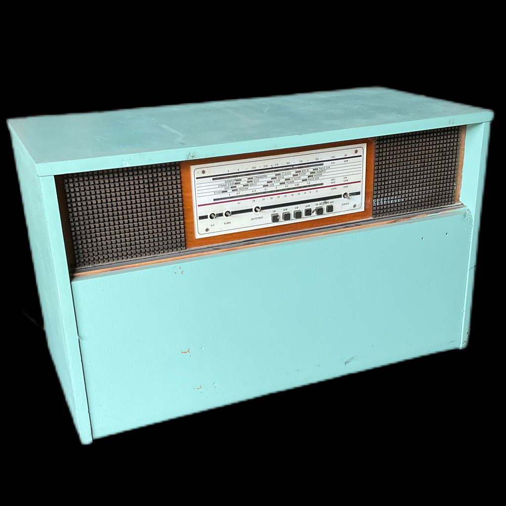 Miete - Historisches Radio / Musiktruhe