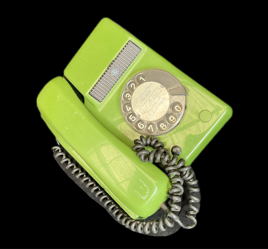 Retro-Telefon mit Wählscheibe 60er