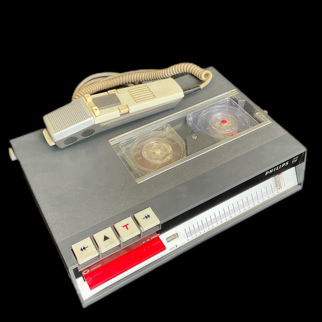Philips Kassetten Tonbandgerät 70er mit Koffer