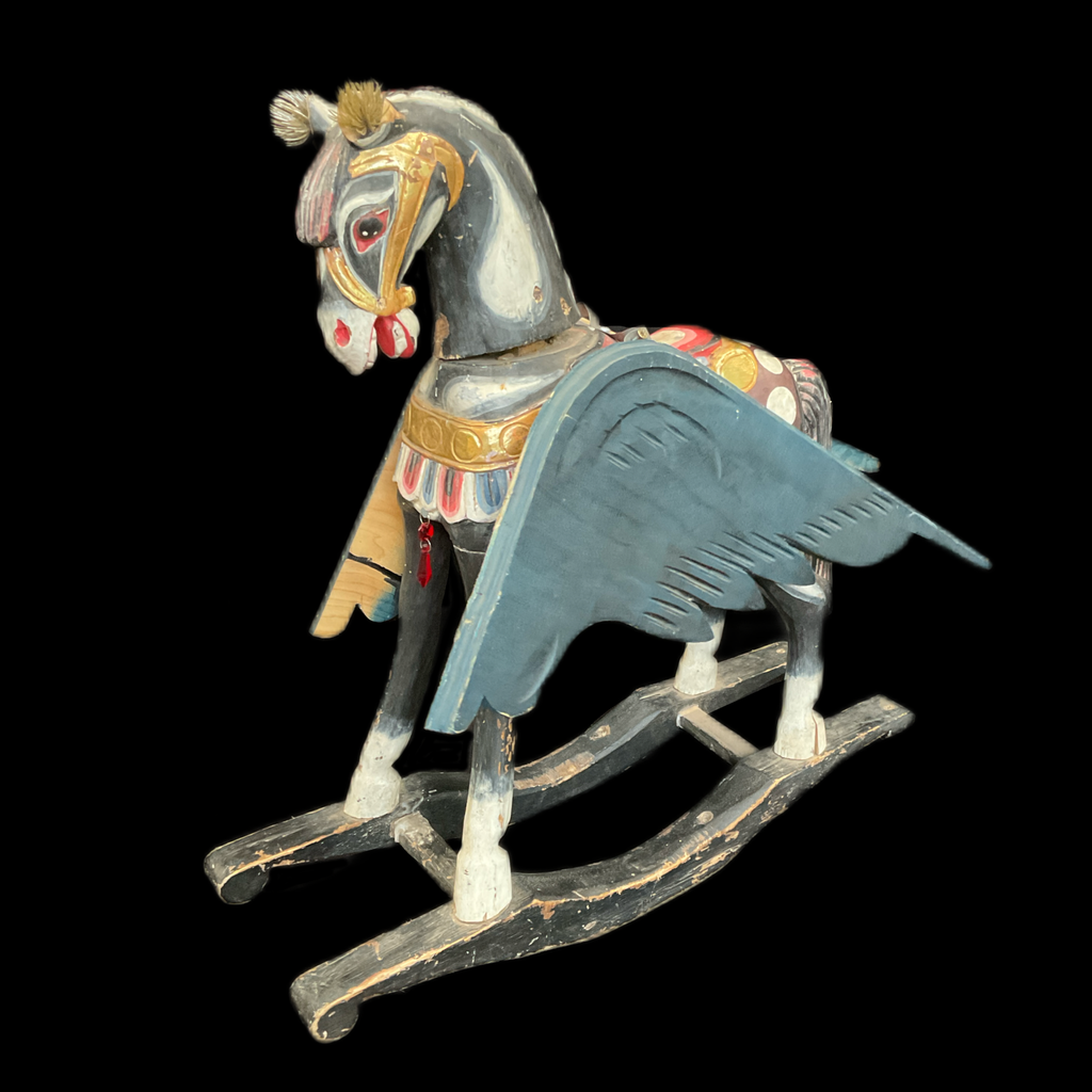 Deko-Schaukelpferd