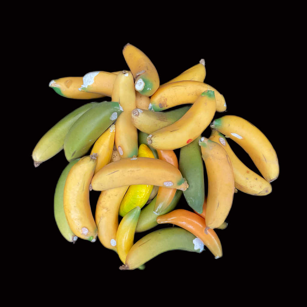 Mini Bananen Plastik