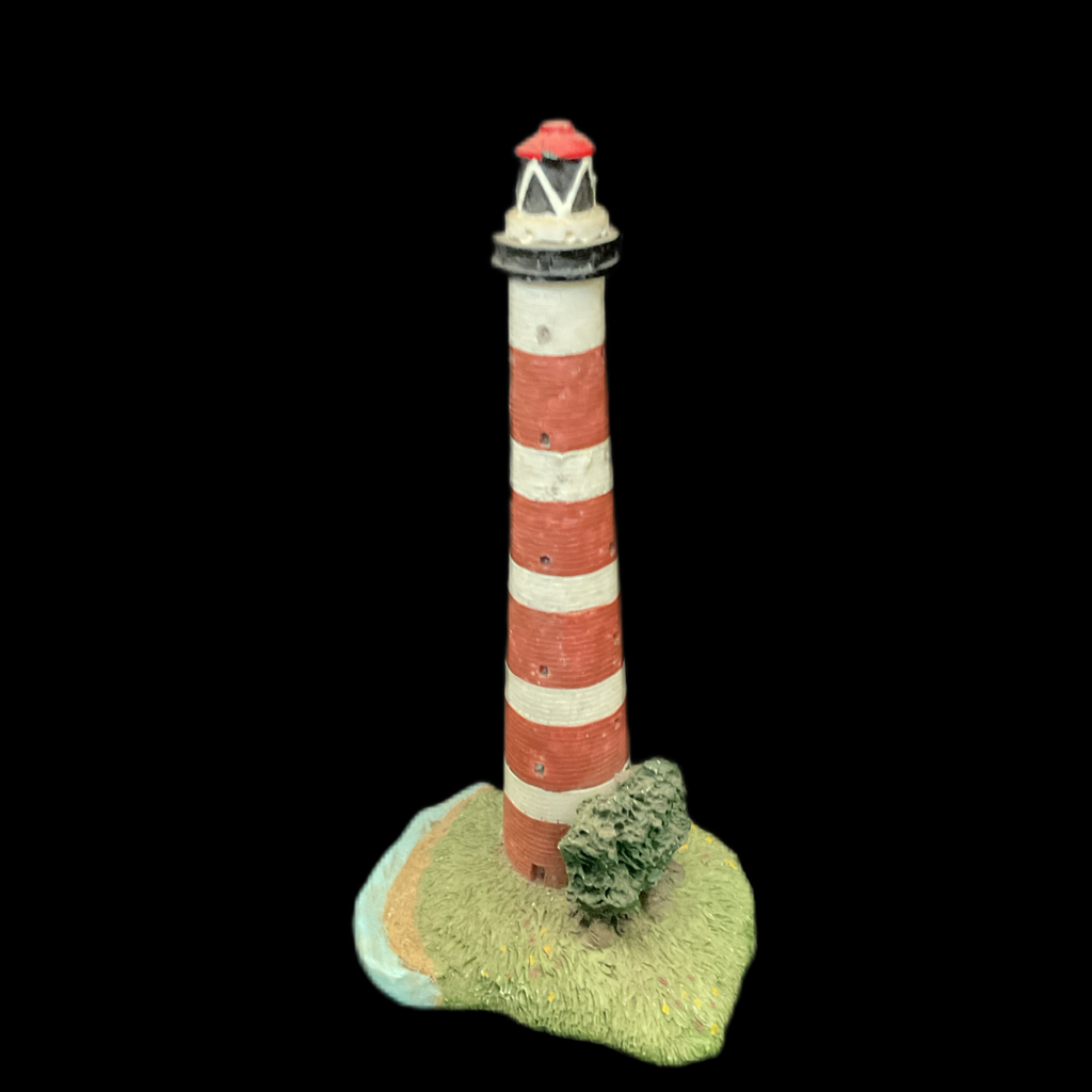 Miete - rot-weißer Leuchtturm, Dekoobjekt