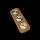 Barometer im Holzrahmen 