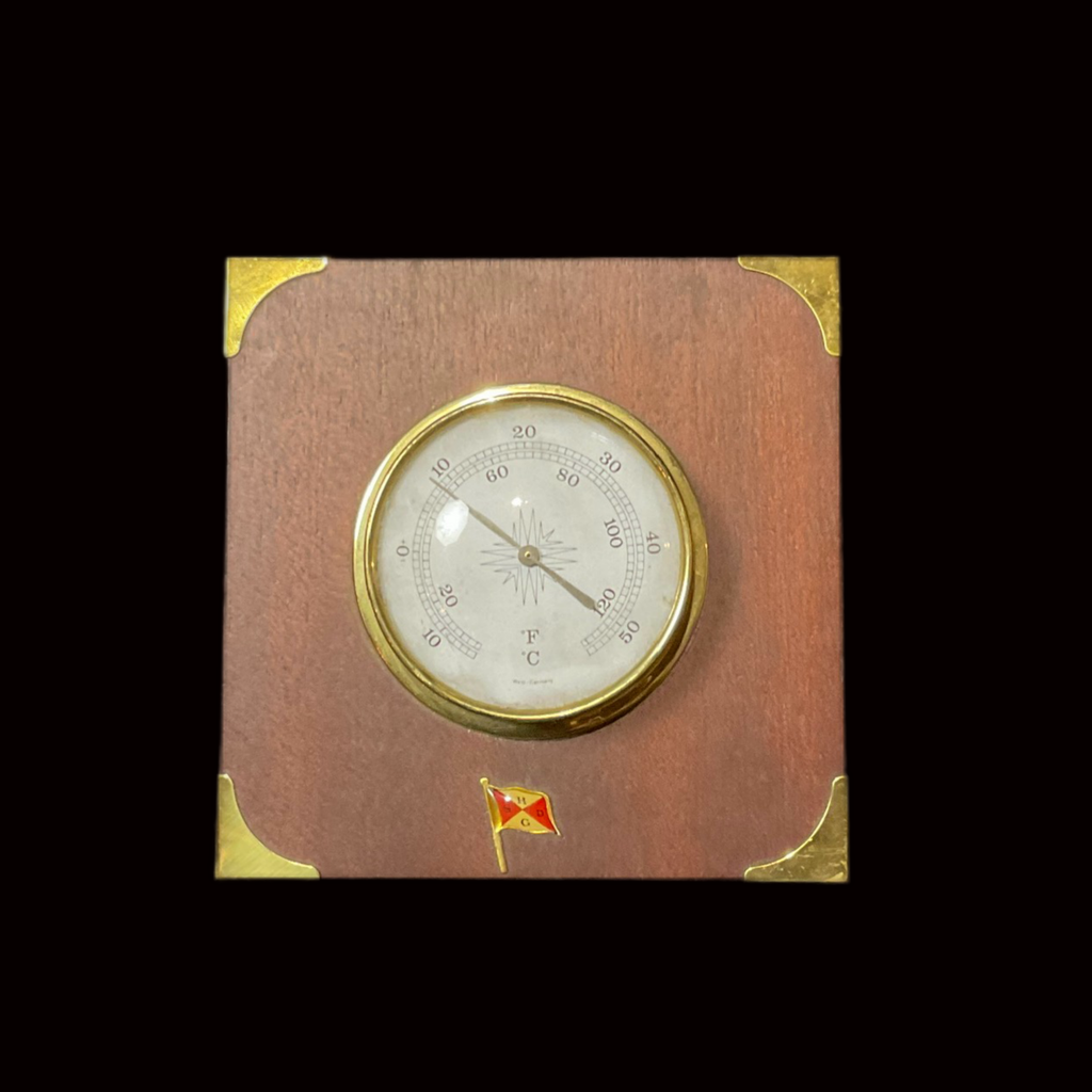 Miete - Holzbarometer / Wetterstation/ Thermometer 