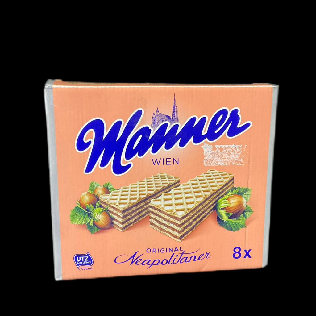 Miete - Kunst-Verpackung Manner Waffeln