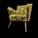 Retro Sessel grün 