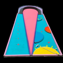 Fünf Minigolf-Bahnen