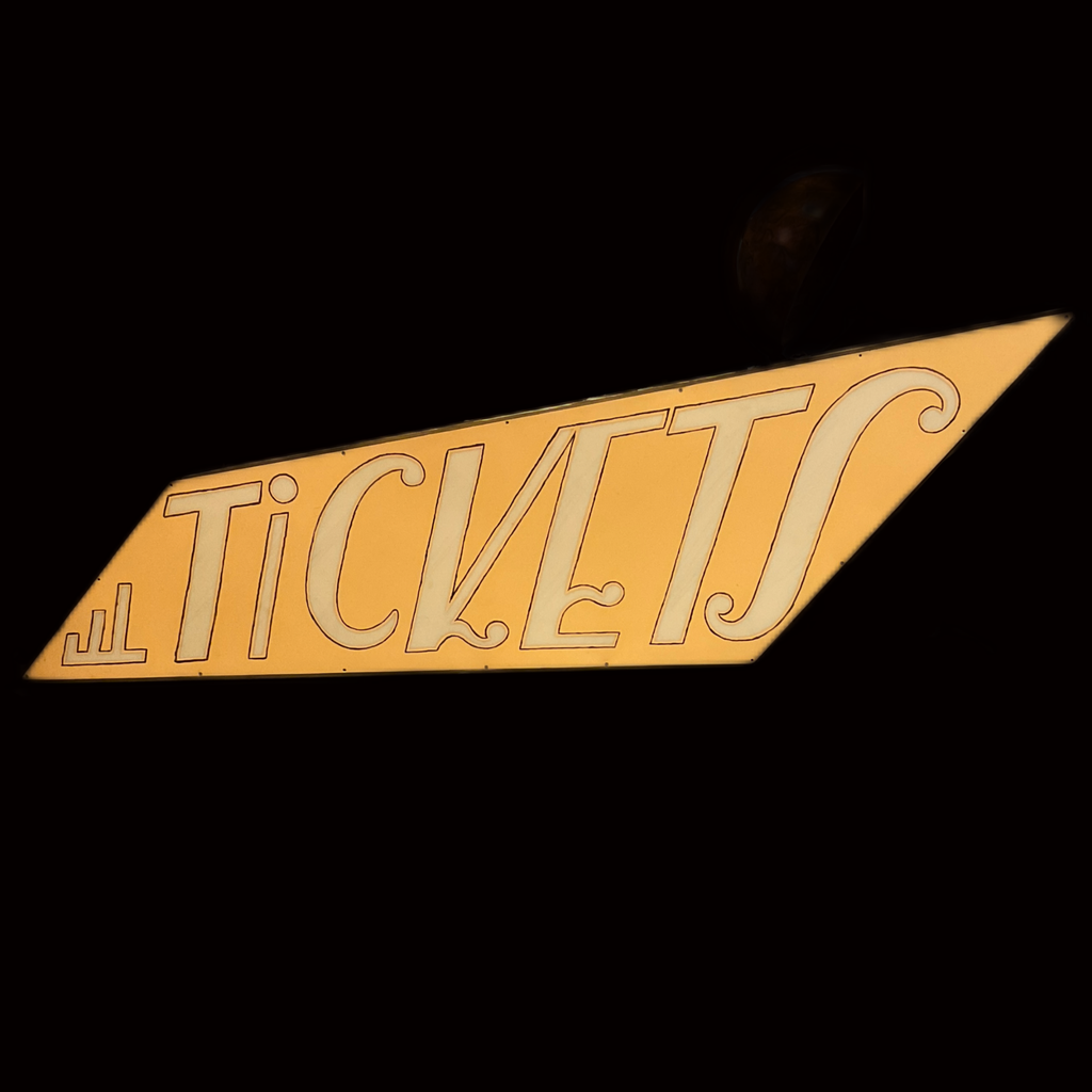 Miete - Tickets Leuchtschild 