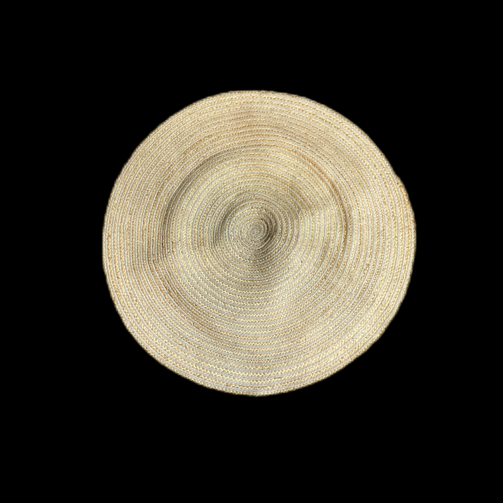 Miete - Runder Jute-Teppich