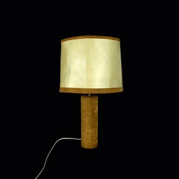 [LMP0008] Tischlampe mit Fuß mit Velours