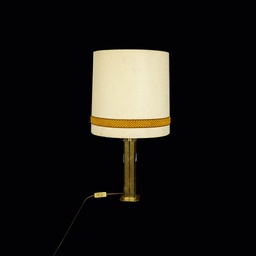 [LMP0016] Tischlampe mit großem Schirm