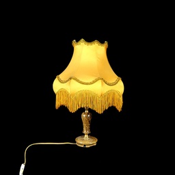 [LMP0022] Tischlampe mit Fransenschirm