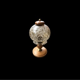 [LMP0024] Tischlampe mit Glasschirm
