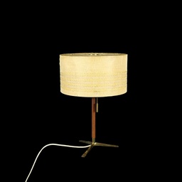 [LMP0026] Tischlampe mit hellem Schirm