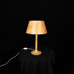 [LMP0042] Tischlampe mit orangem Schirm