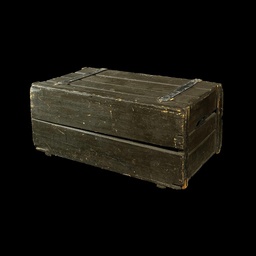 [MAR0048] große dunkelbraune Holzkiste