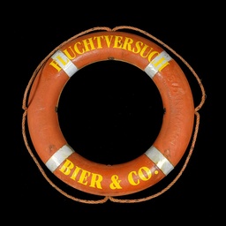 [MAR0058] oranger Rettungsring