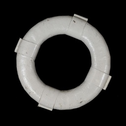 [MAR0059] weiß-lackierter Rettungsring