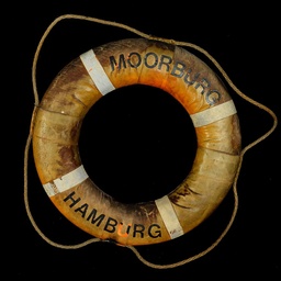 [MAR0063] oranger Rettungsring