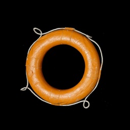 [MAR0066] kleiner oranger Rettungsring