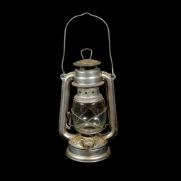 [MAR0085] silberne Öllampe