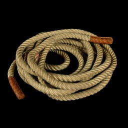[MAR0139] Kletterseil mit Leder an den Enden, 11m