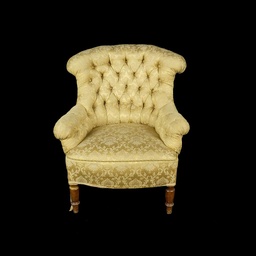[MBL0030] Sessel, gold, Cocktailsessel