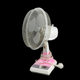 [REQ0085] weißer Tisch-Ventilator