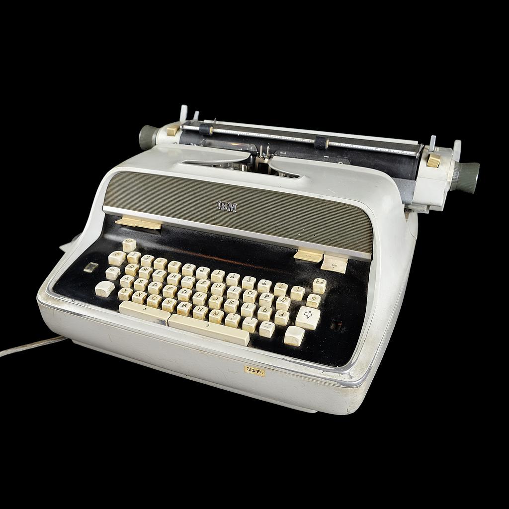 große, elektrische Schreibmaschine IBM, 60er