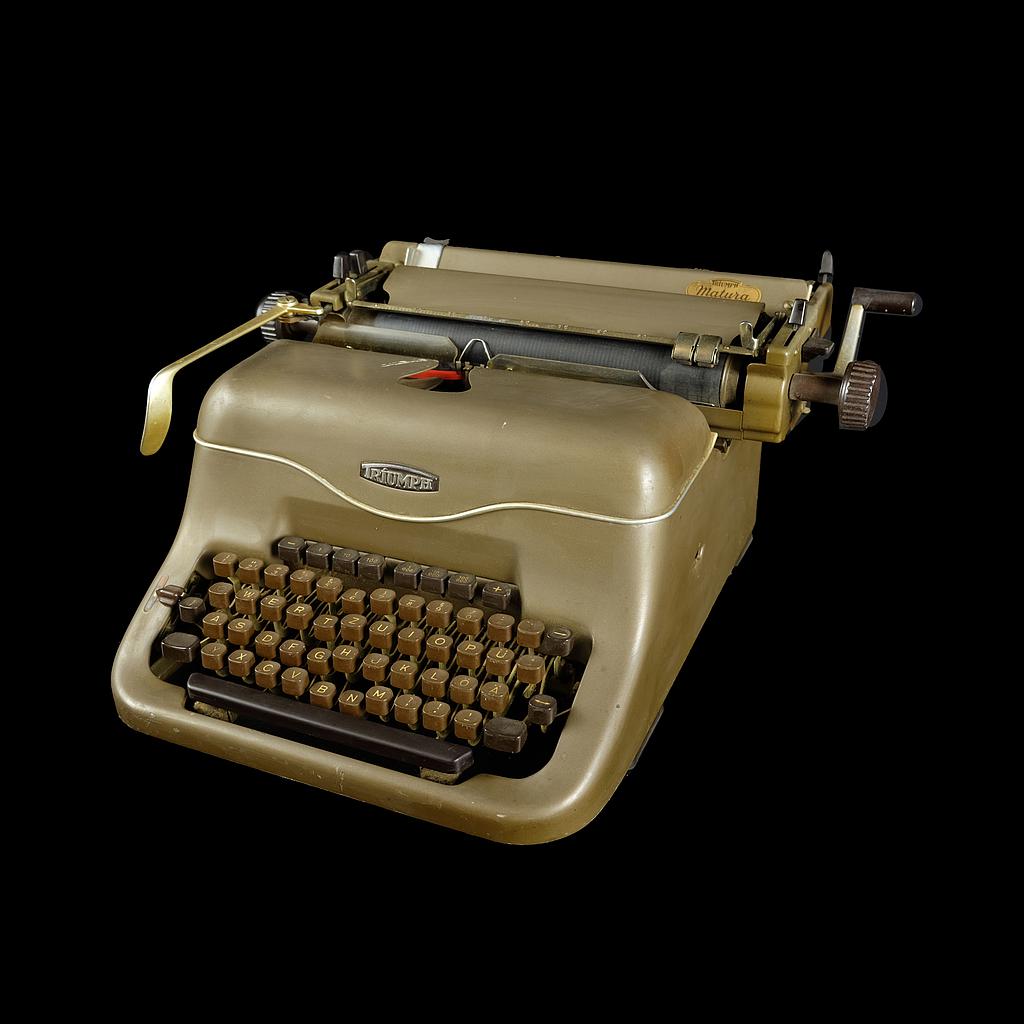 mechanische Schreibmaschine Triumph Matura