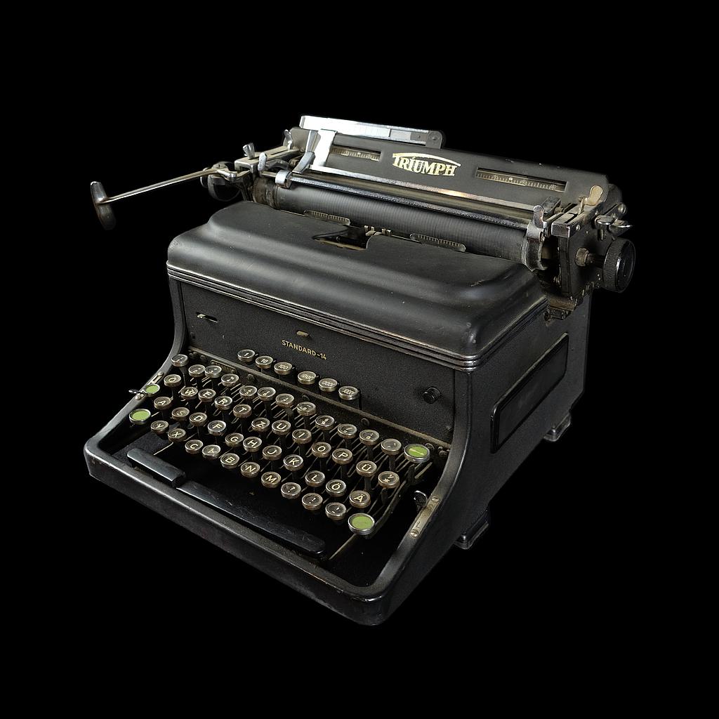 mechanische Schreibmaschine Triumph