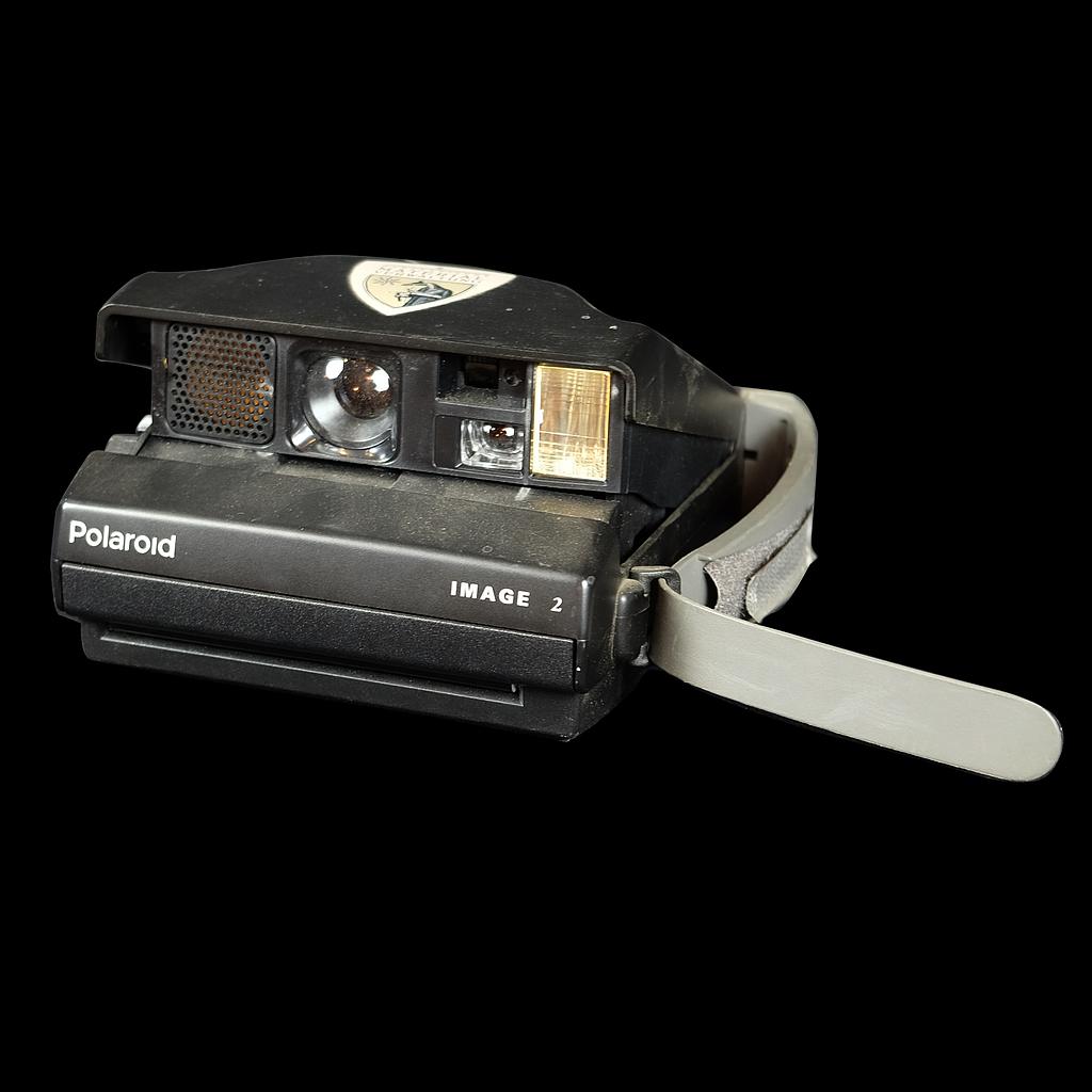 schwarze Polaroid-Camera Image 2