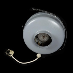 [TEC0001] grauer Rohrventilator