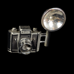 [REQ0154] schwarze Reporter-Kamera