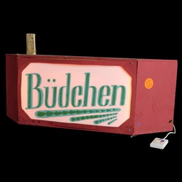 [REQ0177] Leuchtschild Büdchen