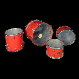 [REQ0214] rotes Schlagzeug