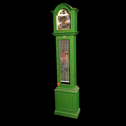 [MBL0230] grüne Standuhr