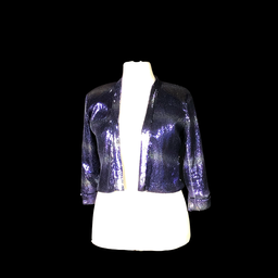 [KOS0041] lilafarbene Paillettenjacke