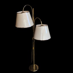 [LMP0101] zweiarmige Stehlampe, schwenkbar