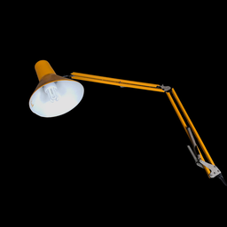 [LMP0102] gelbe Architektenlampe