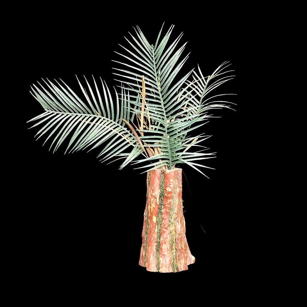 Palmengesteck in Stamm-Vase